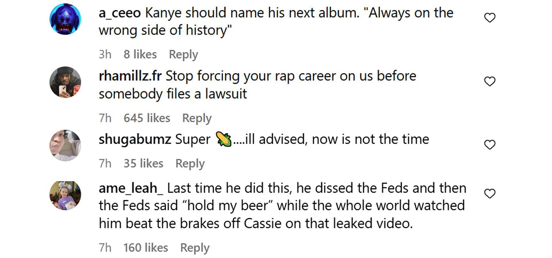 Comments reacting to the news (Image via Instagram/ @hollywoodunlocked)